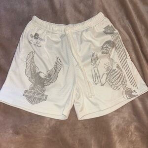 Harley-Davidson Darc Sport White Shorts